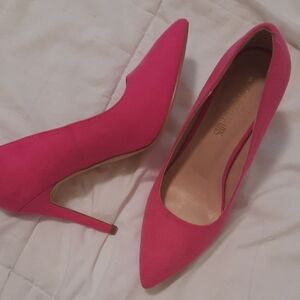 Dream Pairs Vibrant Hot Pink Heels